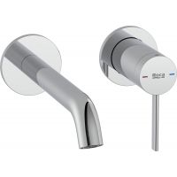 Roca Ona bateria umywalkowa podtynkowa chrom A5A359EC00