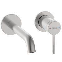 Roca Ona bateria umywalkowa podtynkowa stal inox A5A359ESM0