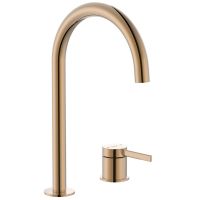 Roca Ona bateria umywalkowa stojąca Rose Gold A5A389ERG0