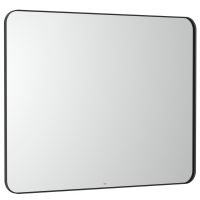 Roca Luna lustro 100x80 cm prostokątne czarny A812415000