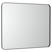 Roca Luna lustro 100x80 cm prostokątne z oświetleniem czarny A812423000
