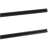 Roca Gap Pro uchwyt do szafki 70 cm 2 szt czarny mat A817006485