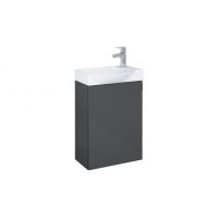 Roca Ravell umywalka z szafką 45,2 cm szary antracyt A852448153