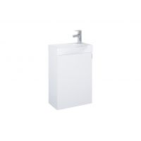 Roca Ravell umywalka z szafką 45,2 cm biały połysk A852448806