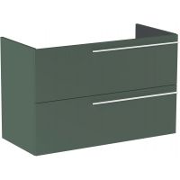 Roca Ella szafka 98,5x44,6x63,5 cm podumywalkowa wisząca zielona A857771534