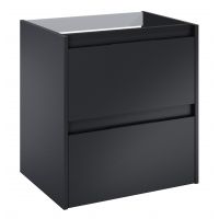 Roca Alpine szafka 45,2x58,5x59 cm podumywalkowa wisząca czarna A857863532