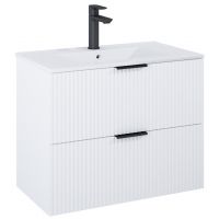 Roca Reef szafka 80x45x63,5 cm podumywalkowa wisząca biały mat A857955529