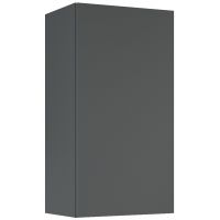 Roca Extra szafka 40x21,6x80 cm boczna wisząca antracyt mat A857958531