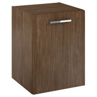 Roca Kwadro szafka 39,8x38,4x53 cm boczna wisząca orzech A857974540