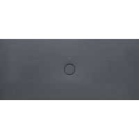 Roca Cratos brodzik 180x80 cm prostokątny onyks A3740L0640