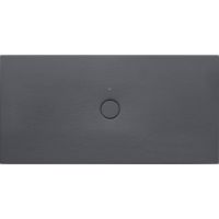 Roca Cratos brodzik 160x80 cm prostokątny onyks A3740L2640