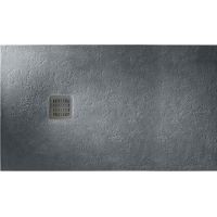Roca Terran brodzik 180x100 cm prostokątny kompozyt Stonex szary łupek AP1017083E801200