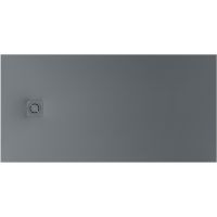 Roca Magma brodzik prostokątny 140x90 cm kompozyt Stonex szary APE0157838403200