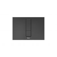 Roca Duplo S przycisk spłukujący do WC czarny szczotkowany A8902213NM