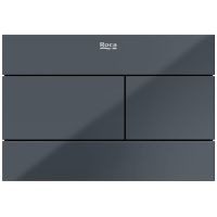 Roca Duplo S przycisk spłukujący do WC antracyt A8902243AA