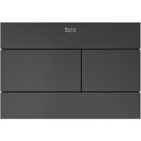 Roca Duplo S przycisk spłukujący do WC czarny A8902243NM