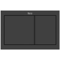 Roca PS przycisk spłukujący do WC czarny mat A890225306