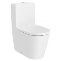 Roca Inspira miska WC stojąca kompakt Rimless biały mat A342526620