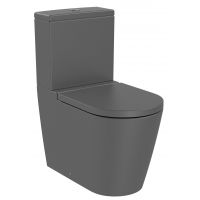 Roca Inspira miska WC stojąca kompakt Rimless onyx A342526640