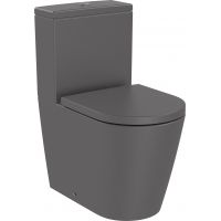 Roca Inspira miska WC kompakt Rimless onyx A342529640