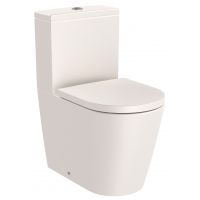 Roca Inspira miska WC stojąca kompakt Rimless beżowa A342529650