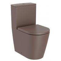 Roca Inspira miska WC stojąca kompakt Rimless cafe A342529660
