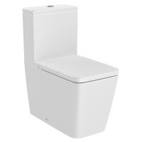 Roca Inspira miska WC stojąca kompakt Rimless biały mat A342536620