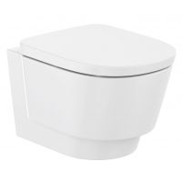 Roca Tura miska WC wisząca bez kołnierza biały połysk A346697000