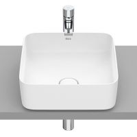 Roca Inspira umywalka 37x37 cm kwadratowa nablatowa biała A327532620