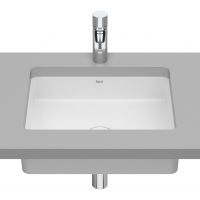 Roca Inspira umywalka 43x32,5 cm prostokątna podblatowa biała A327536620