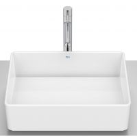 Roca Tura umywalka 45x35 cm prostokątna nablatowa biała A327691000