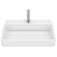 Roca Tura umywalka 60x43 cm prostokątna ścienna-nablatowa biała A327694S00