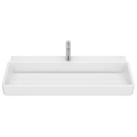 Roca Tura umywalka 100x43 cm prostokątna meblowa-nablatowa biała A327698000