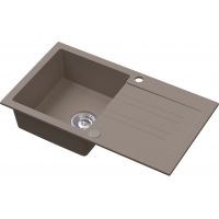 Ruvetti Pino zlewozmywak granitowy 77x44 cm beżowy 3001PI_BE160_W