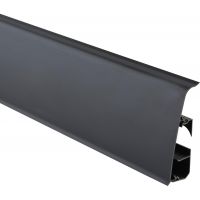 Salag Lima listwa przypodłogowa PVC 250 cm czarny mat LI00E0