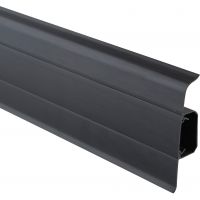 Salag SG75 listwa przypodłogowa PVC 220 cm czarna SG75E0