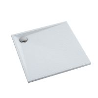 Schedline Libra White Stone brodzik kwadratowy 90x90 cm biały 3SP.L1K-9090/B/ST
