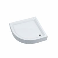 Sea-Horse OMO brodzik półokrągły 90x90 cm biały BKB402