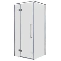 Sea-Horse Creative kabina prysznicowa 90x80 cm prostokątna chrom połysk/szkło przezroczyste BKP248T08/09L