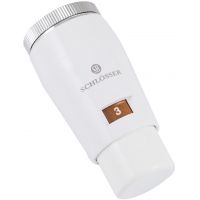 Schlosser Mini Brillant SH głowica termostatyczna biała 601100031