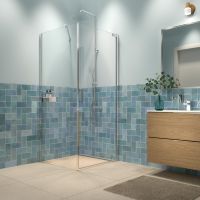 Sealskin INC kabina prysznicowa 90x90 cm kwadratowa chrom połysk/szkło przezroczyste XI240906265100