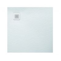 Sanplast Eco Mineral brodzik kwadratowy 80x80 cm biały 645-580-0020-01-020