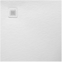 Sanplast Eco Mineral brodzik kwadratowy 90x90 cm biały 645-580-0030-01-020