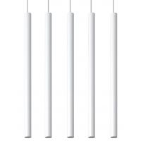 Sollux Lighting Pastelo lampa wisząca 5x40W biała SL.0468