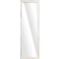 Styler Lahti lustro prostokątne 127x47 cm rama białe drewno mat LU-01171