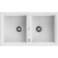 Teka Stone zlewozmywak Tegranit 86x51 cm biały 115260012