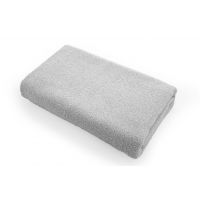 Texpol Gładki ręcznik łazienkowy 50x100 cm bawełna 500 g srebrny