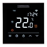 Thermoval TVT 30 CS WiFi regulator programowalny WiFi czarny/ramka srebrna