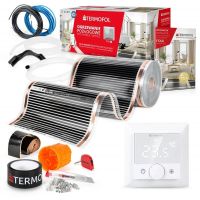 Termofol TF folia grzewcza 1 m2 80W/m2 z akcesoriami i termoregulatorem TF-H5 białym TF305.80.H5.10