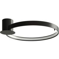 Thoro Lighting Rio lampa podsufitowa 1x30W LED czarna TH.128